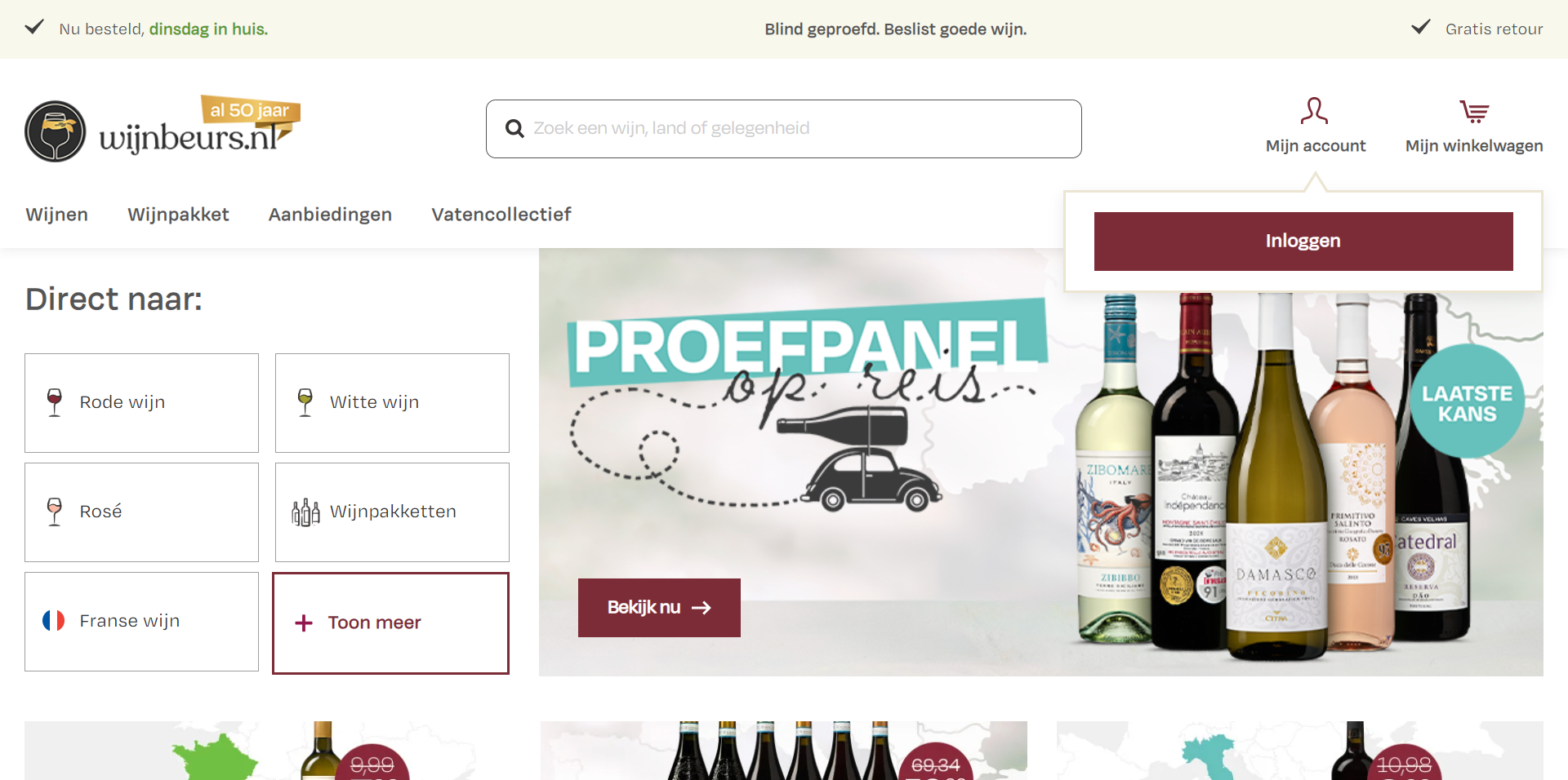 Blind geproefd. Beslist goede wijn - wijnbeurs.nl - [www.wijnbeurs.nl]