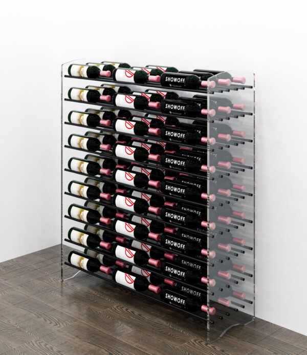 Evolution Wine Tower 6 Black