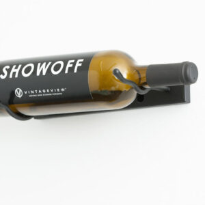 Wijnrek Single Bottle Right Black