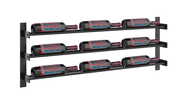 Evolution Wine Wall Medium Black 9 flessen