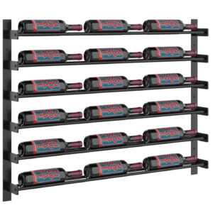 Evolution Wine Wall Large Single Black 18 flessen