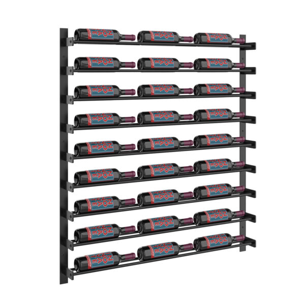 Evolution Wine Wall Extra Large Single Black 27 flessen