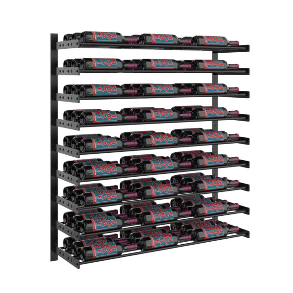 Evolution Wine Wall Extra Large Triple Black 81 flessen