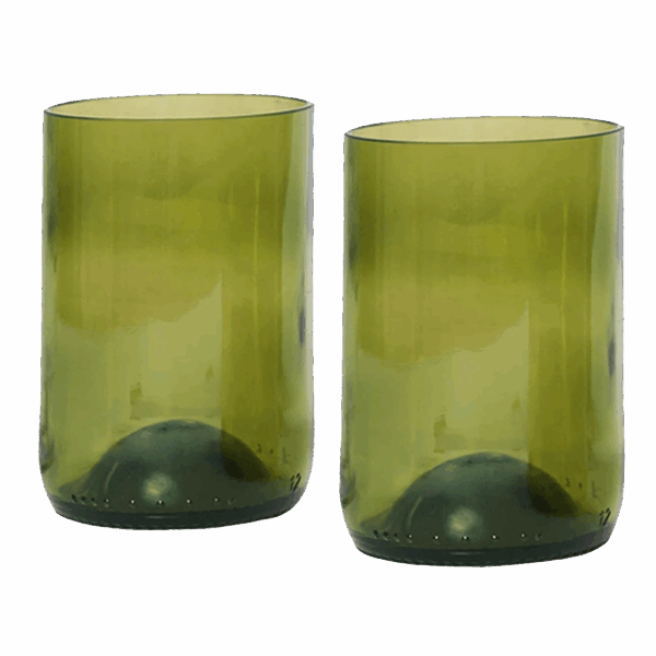 Rebottled Glazen 330ml (2 stuks)