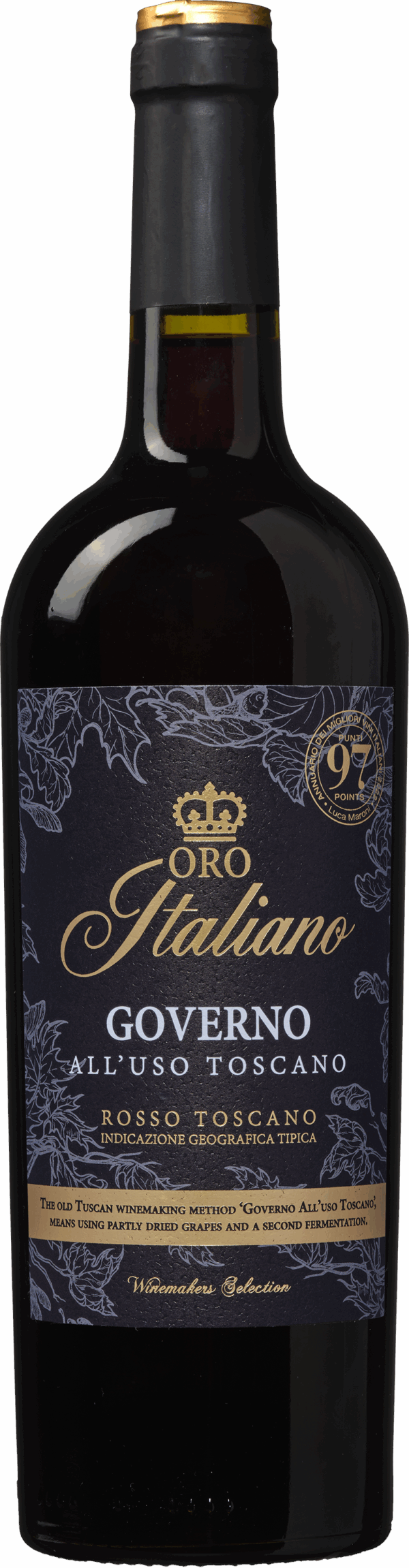 3 flessen Oro Italiano Governo Probeerpakket