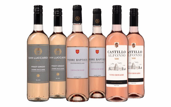 Wijnpakket Rosé Toppers