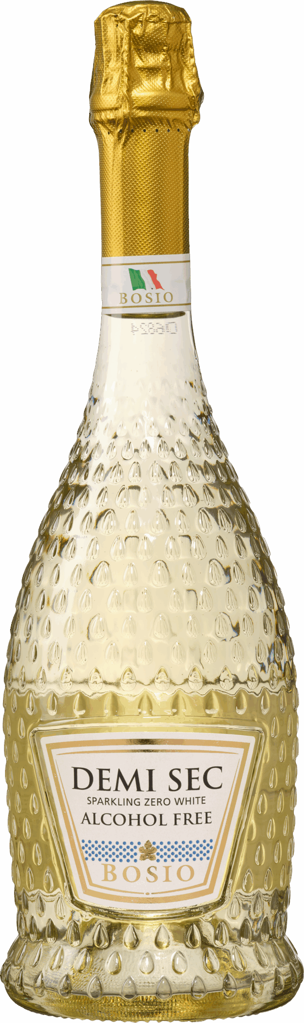 Bosio Demi Sec Sparkling Zero White Alcoholvrij