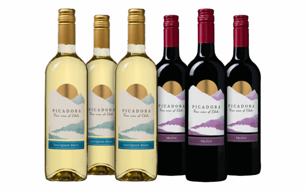 Wijnpakket Picadora Sauvignon Blanc & Merlot