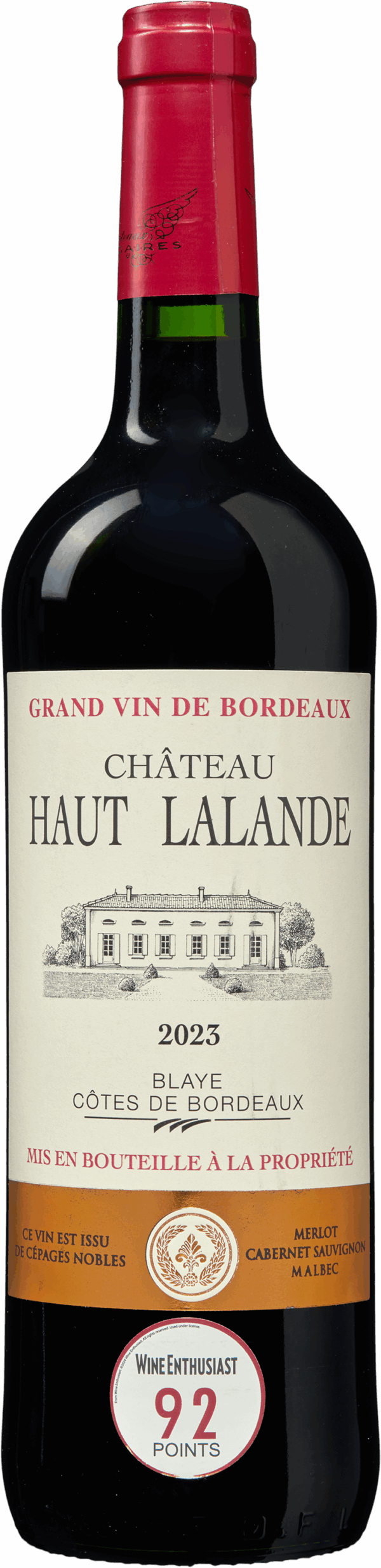 Château Haut Lalande Blaye Côtes de Bordeaux