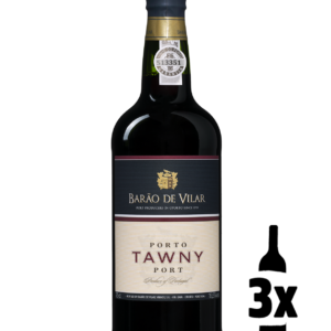 3 flessen Barão de Vilar Tawny Port Probeerpakket