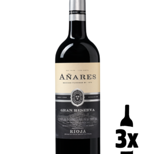 3 flessen Añares Rioja Gran Reserva Probeerpakket