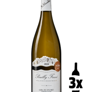 3 flessen Gilles Blanchet Pouilly-Fumé Probeerpakket