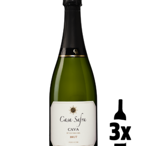 3 flessen Casa Safra Cava Probeerpakket