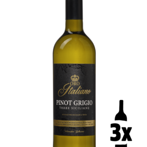 3 flessen Oro Italiano Pinot Grigio Probeerpakket