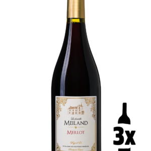 3 flessen La famille Meiland Merlot Probeerpakket