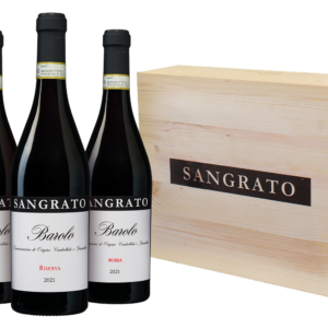Sangrato Barolo uit topjaren in wijnkist (3 flessen)