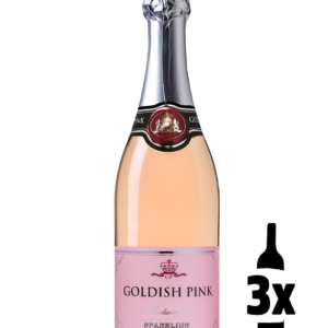 3 flessen Goldish Pink Sparkling Rosé Probeerpakket
