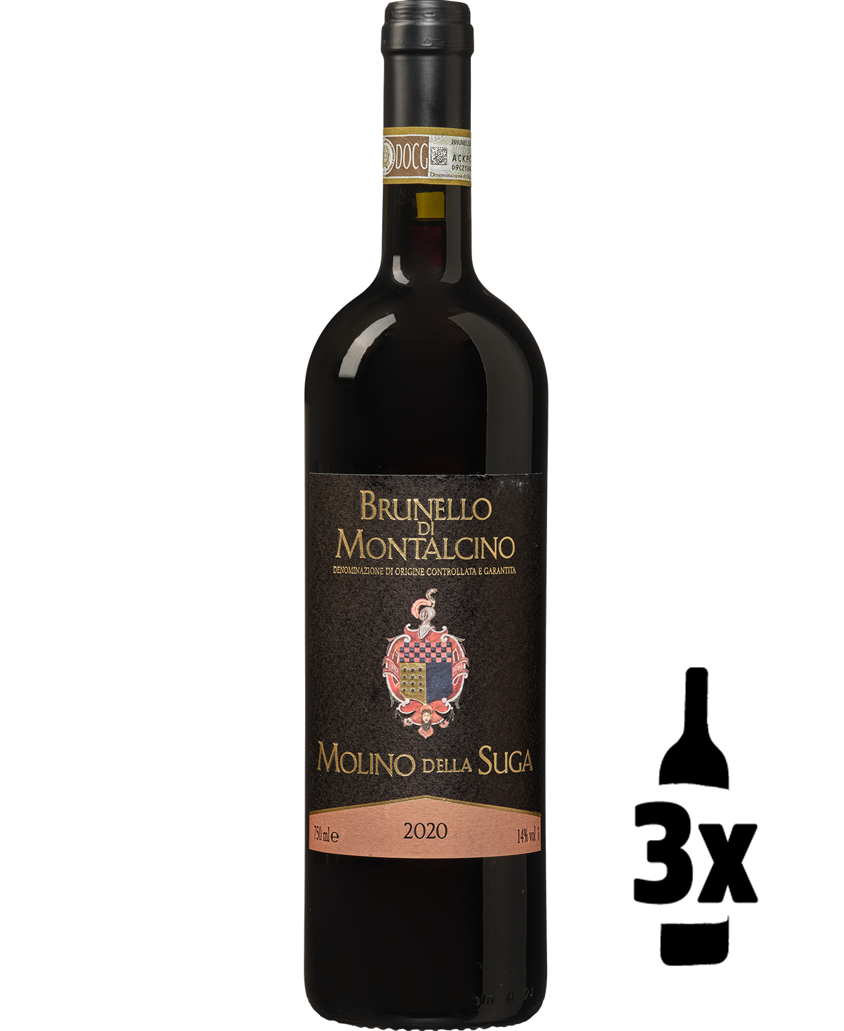 3 flessen Molino della Suga Brunello di Montalcino Probeerpakket 1 3 flessen Molino della Suga Brunello di Montalcino Probeerpakket