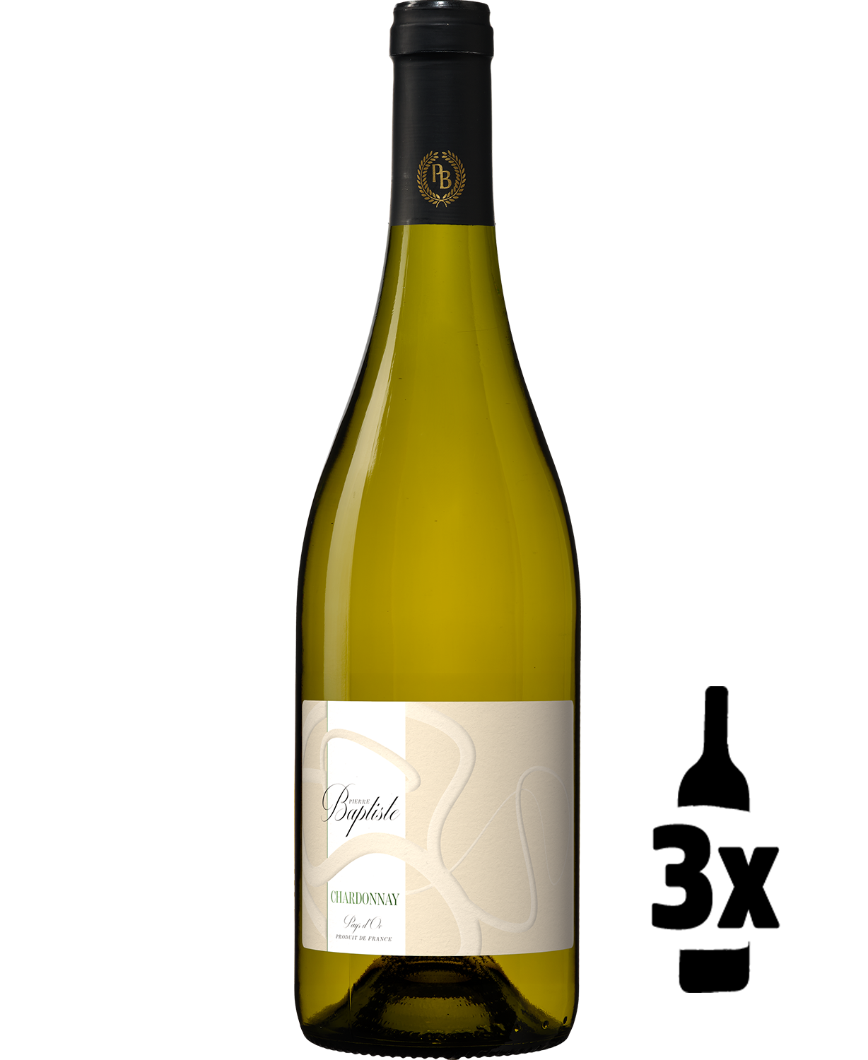 3 flessen Pierre Baptiste Chardonnay Probeerpakket 1 3 flessen Pierre Baptiste Chardonnay Probeerpakket