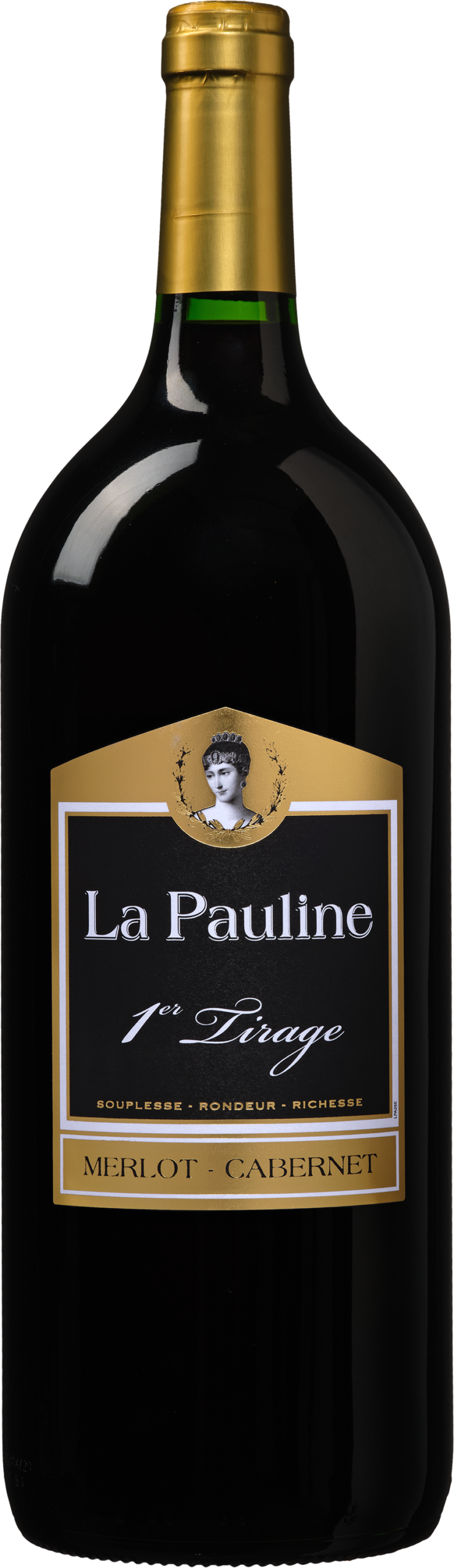 La Pauline 1er Tirage Merlot Cabernet Magnum 1 La Pauline 1er Tirage Merlot Cabernet Magnum