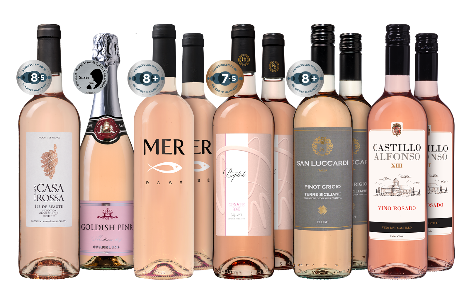 Rosé XXL Wijnpakket 1 Rosé XXL Wijnpakket