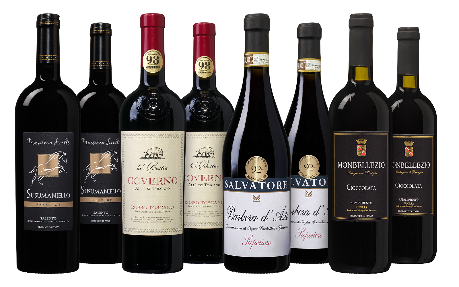 Bombastisch Italië Wijnpakket 1 Bombastisch Italië Wijnpakket